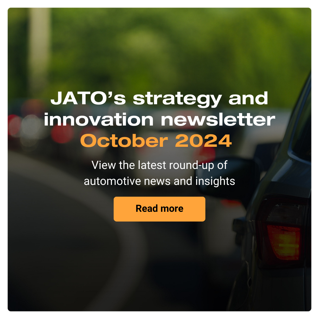 JATO's Strategy & Innovation newsletter - October 2024