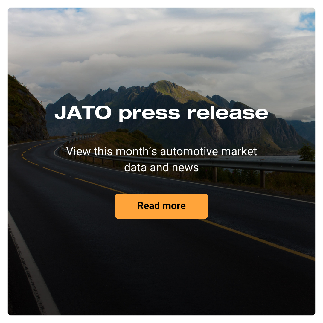 JATO Press Release: BEV Demand Slows in H1 as Tesla and VW Lose Ground